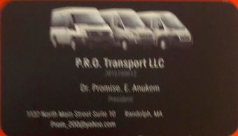 P.R.O. Transport LLC Logo